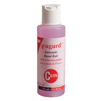 Avagard Antiseptic Handrub with Chlorhexidine Gluconate 0.5% 125ml