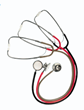 Lightweight Stethoscope Poppy Red