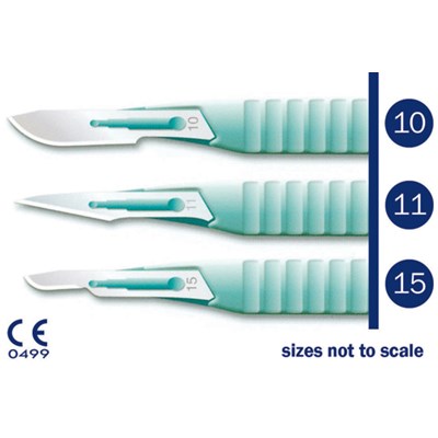 SCALPEL DISP NO.11 10'S