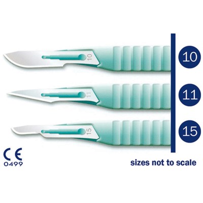 SCALPEL DISP NO.15 10'S