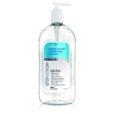 MICROSHIELD ANGEL CLEAR HAND GEL 500mL